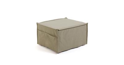 Kave Home Poef/Vouwbed 'Lizzie', kleur Beige