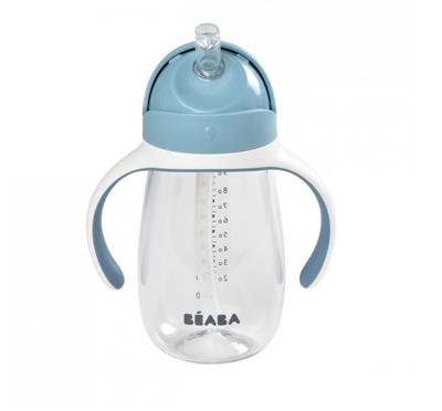 Rietjesbeker (300 ml) BEABA blauw