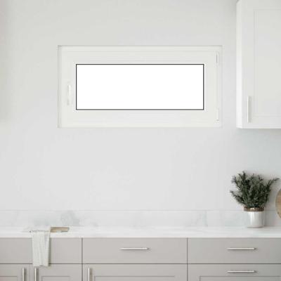 Kelderraam "RISOR" 100x50 cm draai-kiep DIN rechts wit