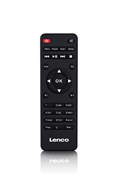 Lenco MC-250 Stereo set Zwart - thumbnail