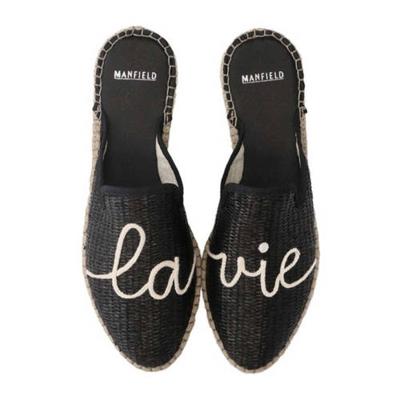 Manfield muiltjes zwart Manfield muiltjes zwart