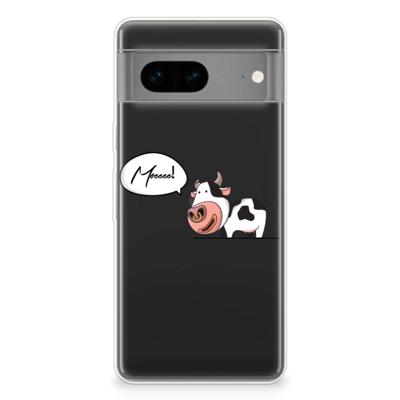 Google Pixel 7 Telefoonhoesje met Naam Cow Google Pixel 7 Telefoonhoesje met Naam Cow