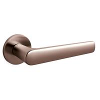 Olivari Deurklink Lugano op rozet brons mat titaan PVD - thumbnail