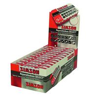 Simson Reparatiedoos select 12,5 cm aluminium rood/wit 23-delig - thumbnail