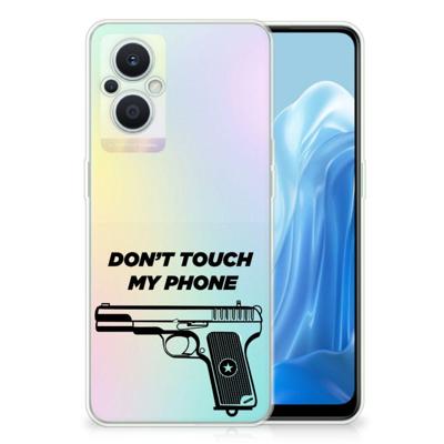 OPPO Reno8 Lite Silicone-hoesje Pistol DTMP OPPO Reno8 Lite Silicone-hoesje Pistol DTMP