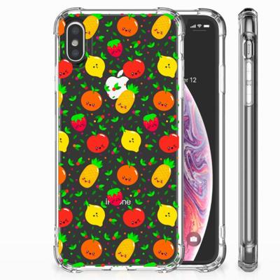 Apple iPhone Xs Max Beschermhoes Fruits Apple iPhone Xs Max Beschermhoes Fruits