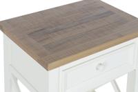 Nachtkastje DKD Home Decor Beige Natuurlijk Paulownia hout 49,5 x 35 x 61 cm - thumbnail