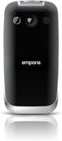 Emporia Euphoria V50 Mobiele Telefoon Met Grote Toetsen (Verlichte Toetsen Seniorentelefoon), Zwart/Zilver - thumbnail