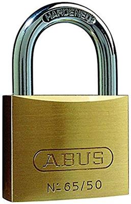 Abus hangslot 65/50mm grijs