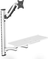 Digitus DA-90451 houder & standaard all-in-one pc/werkstation 8 kg Zwart, Wit 81,3 cm (32 ) - thumbnail
