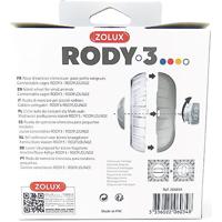 ZOLUX Stil loopwiel voor kleine knaagdieren geschikt voor Rody3 kooien - Rodylounge - Wit - thumbnail