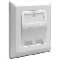 DeLOCK Keystone Wall Outlet 2 Port doos - thumbnail