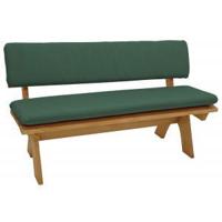 Tuinbank kussens - Textiel - Groen 150 cm - thumbnail