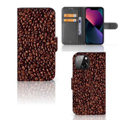 iPhone 13 Mini | Book Cover | Koffiebonen iPhone 13 Mini | Book Cover | Koffiebonen