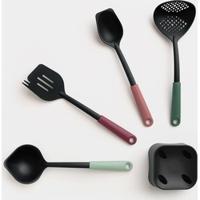 Brabantia tasty+ kookgerei set plus houder - thumbnail