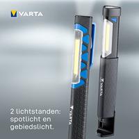 Varta 17647101421 Work Flex Pocket Light Penlight werkt op batterijen LED 230 mm Grijs, Blauw - thumbnail