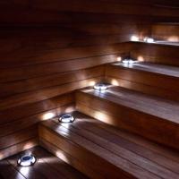 Set 3 stuks Solar Decklight RVS - thumbnail