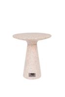 Zuiver Ronde Bijzettafel 'Victoria' Terrazzo, 41cm - thumbnail