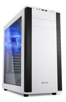 M25-W - Midtowermodel - ATX - geen voeding - USB/Audio - wit, zwart - thumbnail