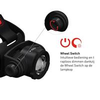 Ledlenser H15R Core Hoofdlamp LED werkt op een accu 1000 lm 80 h - thumbnail
