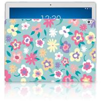 Lenovo Tab P10 | Siliconen hoesje | Flower Power - thumbnail