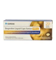 Sanias Ibuprofen liquid 400mg 20 Capsules - thumbnail