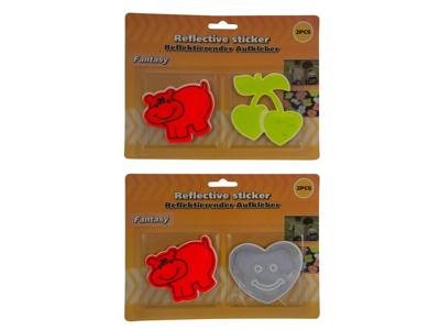 Reflecterende stickers 2 op kaart