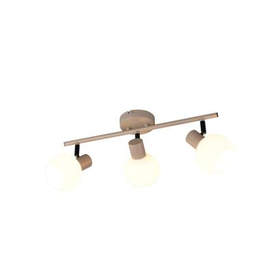 Trio PlafondlampBoba 3-lichts beige - R86373043