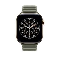 Apple Watch Band - Magnetic Link - 46 mm - Groengrijs - M/L - thumbnail