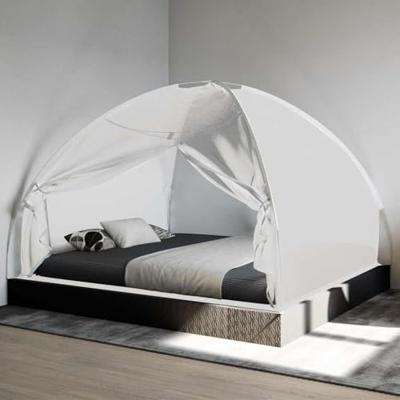 VidaXL Klamboe met deuren mongolia 220 gaas 200x180x135 cm wit