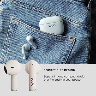 In-ear Bluetooth Hoofdtelefoon Sudio A1 True Wireless Wit In-ear Bluetooth Hoofdtelefoon Sudio A1 True Wireless Wit