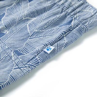 Kindershorts met trekkoord 116 donkerblauw
