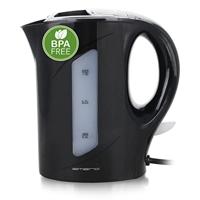 EMERIO Wasserkocher Waterkoker Kabelgebonden Aantal/Volume: 1 l Zwart - thumbnail