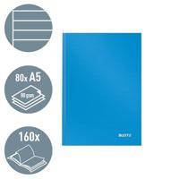 Leitz 46670030 Notitieboek Gelinieerd Lichtblauw Aantal paginas: 80 DIN A5 - thumbnail