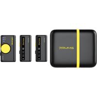 7RYMS iRay DW10 draadloze microfoon met 2 zenders + case, zwart - thumbnail