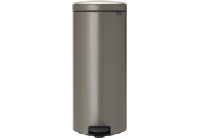 Brabantia pedaalemmer newicon 30l platin - thumbnail