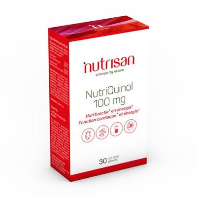 Nutrisan NutriQuinol 100mg Hartfunctie & Energie 30Capsules
