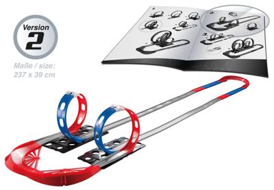 Darda racebaan Blue Flash 6,9 meter blauw/zwart Darda racebaan Blue Flash 6,9 meter blauw/zwart