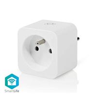 Slimme stekker nedis smartlife wifi enkel wit - thumbnail