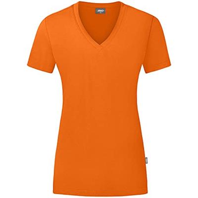 JAKO C6120D T-Shirt Organic Dames - Oranje - 48