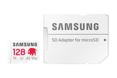Samsung Sonic the Hedgehog PRO Plus microSD Card 128GB Micro SD-kaart Grijs