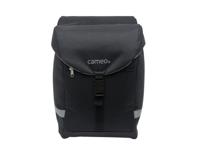 Cameo Sports Dubbele Fietstas Zwart 28L - thumbnail