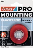 Tesa Montageband | transparant | lengte 5 m | breedte 19 mm | 12 stuks - 66965-00001-00 66965-00001-00 - thumbnail
