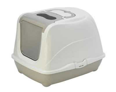 Kattentoilet Flipcat Jumbo 57 cm Warmgrijs