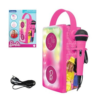 Krachtige Barbie oplichtende Bluetooth-luidspreker met microfoon Krachtige Barbie oplichtende Bluetooth-luidspreker met microfoon