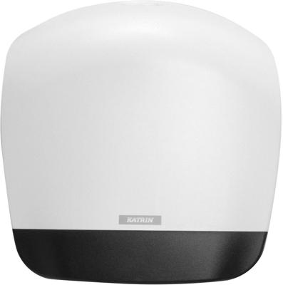 Toiletpapierdispenser Katrin Gigant L jumbo groot wit 90083 Toiletpapierdispenser Katrin Gigant L jumbo groot wit 90083