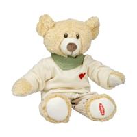 Heless Poppen ribfluwelen broek hartjesconfetti, 35-45 cm - thumbnail