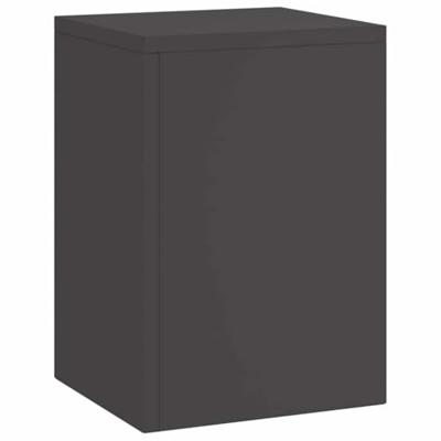 VidaXL Plantenstandaard 3 pcs zwart staal VidaXL Plantenstandaard 3 pcs zwart staal