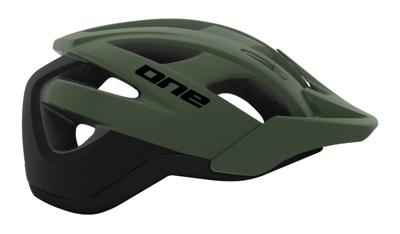 One Trail Pro Fietshelm Verstelbaar Kaki/Zwart Maat 55 58 cm (M)