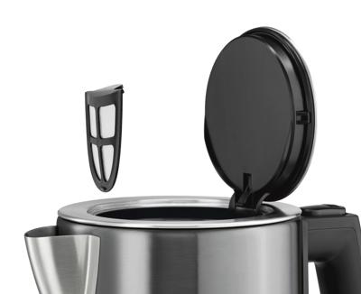 Siemens TW71005 waterkoker 1,7 l 2200 W Antraciet, Zwart